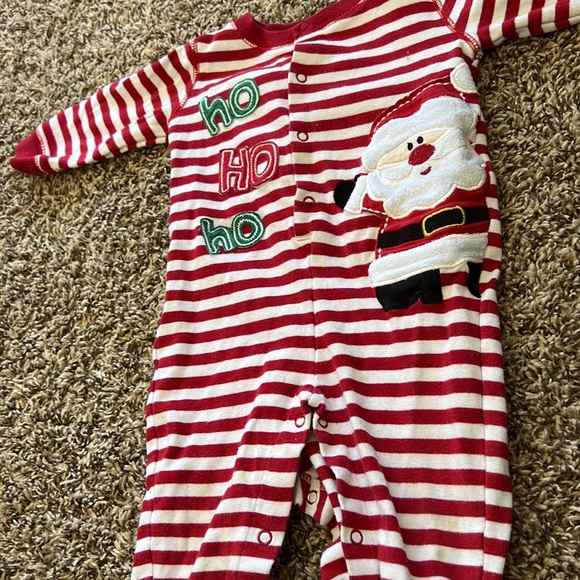 12 month cozy Christmas Jammies - Picture 2 of 3